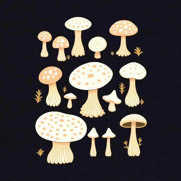 Mushroom Pattern by Jaymz Weiss Designz